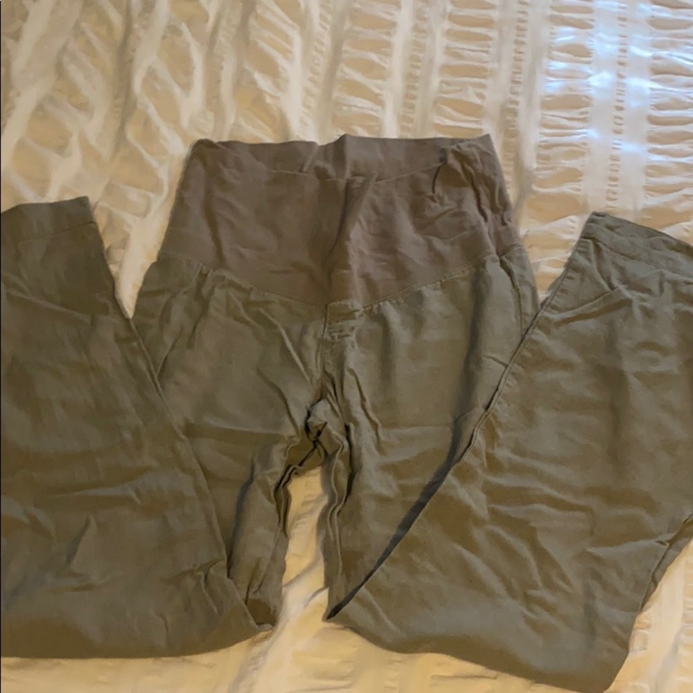 Old Navy linen Maternity pant